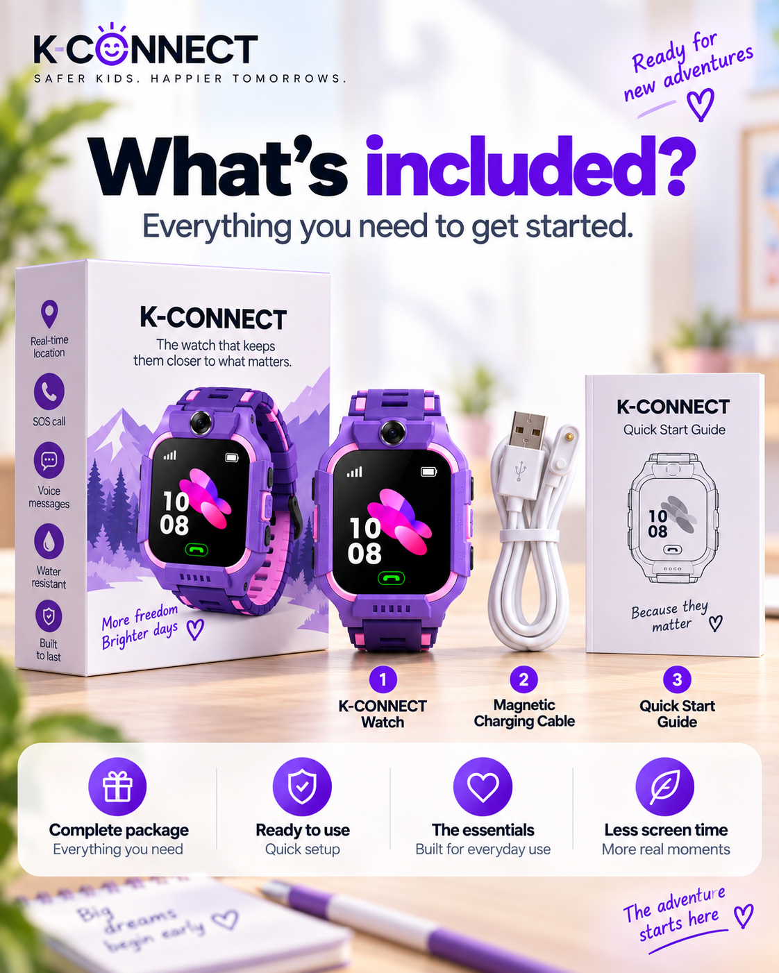 K-CONNECT — Kids Smartwatch